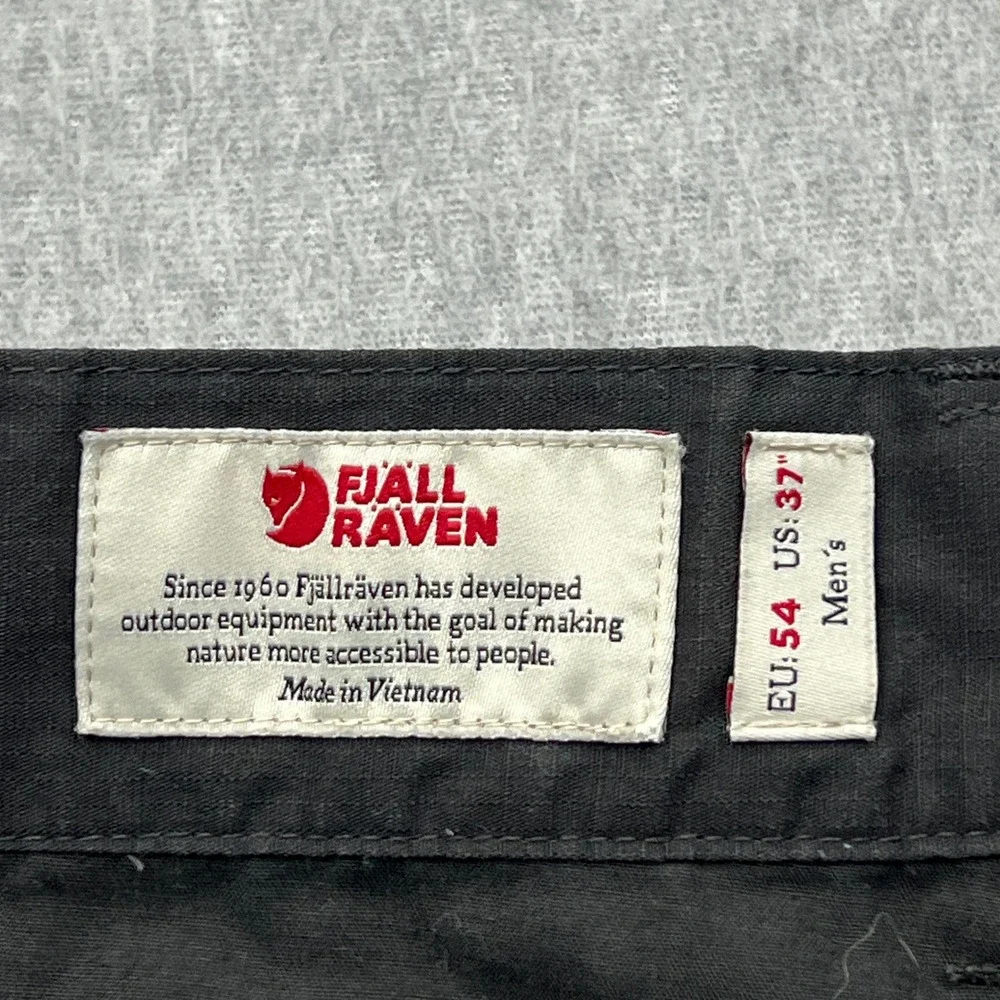 Fjallraven Ruaha Shorts Mens 37 Dark Grey 11